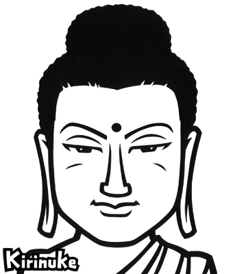 釈迦,釈尊,仏陀,ゴータマ・シッダールタのイラスト